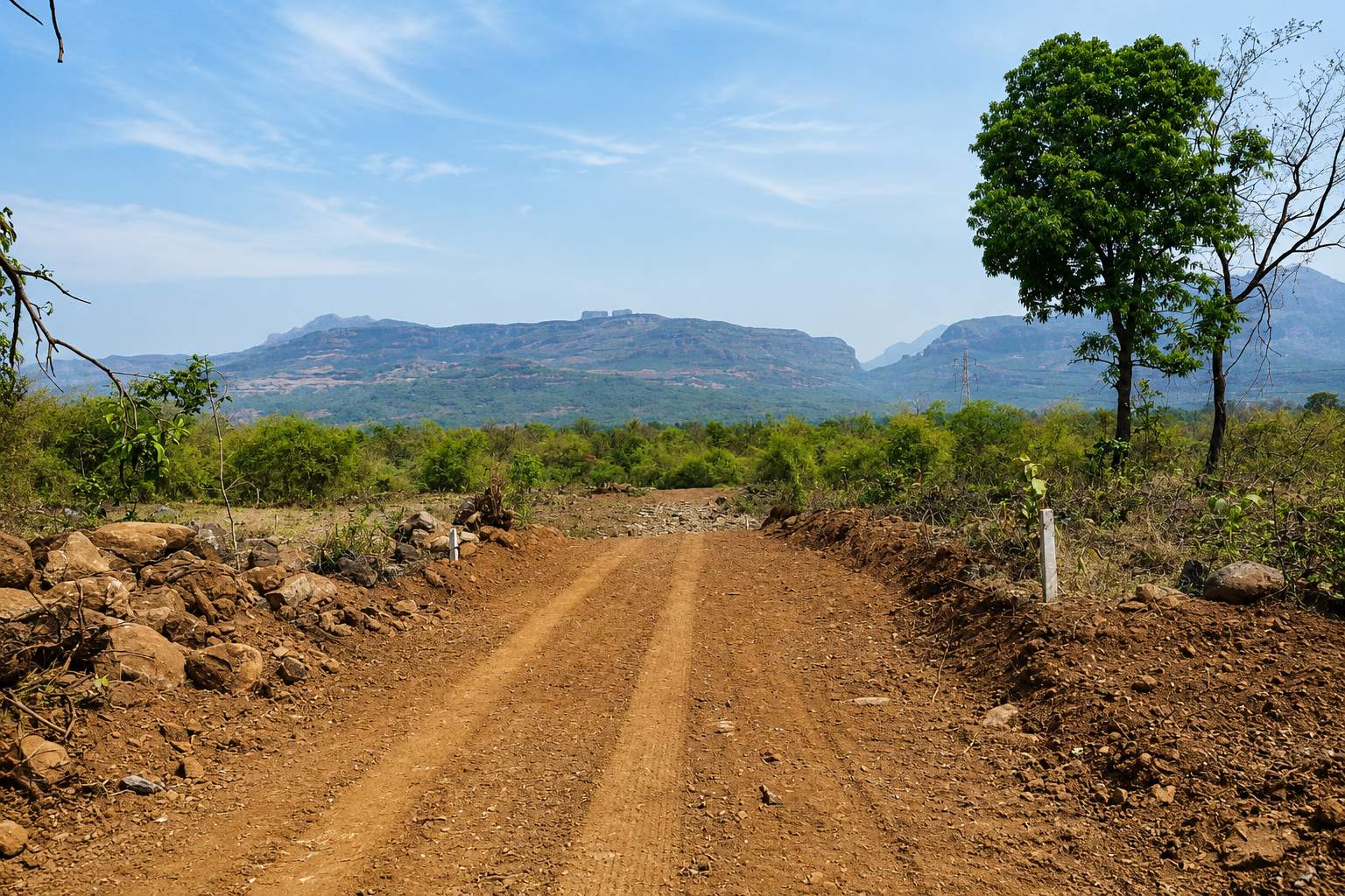 Khopoli Pali Road estate views